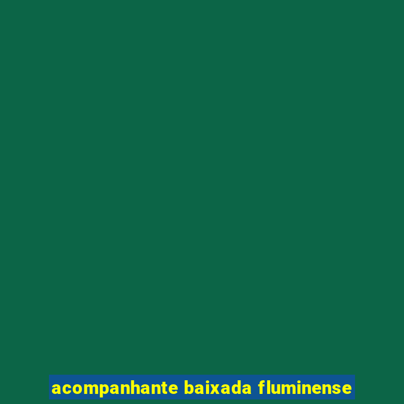 acompanhante baixada fluminense